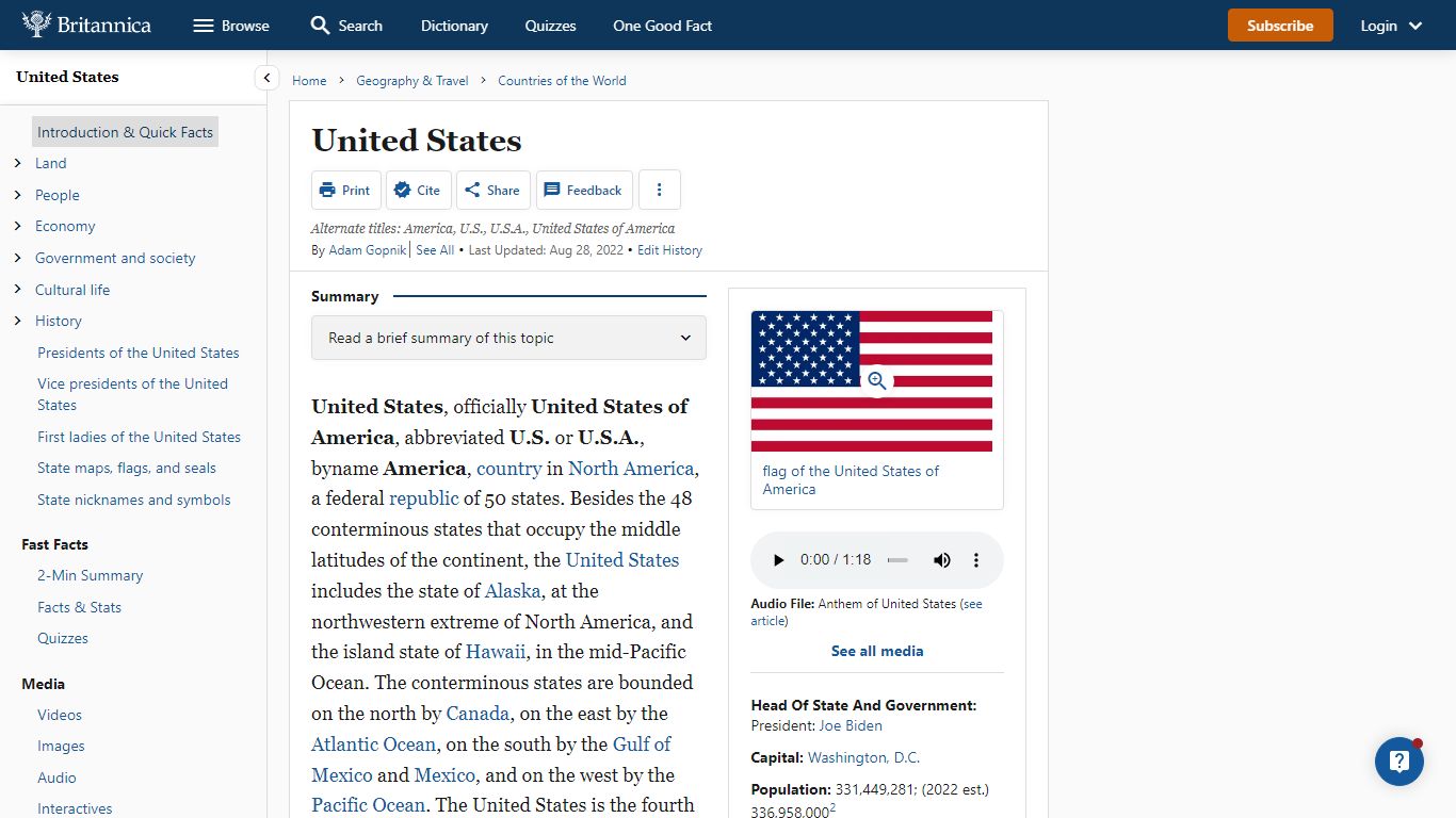 United States | History, Map, Flag, & Population | Britannica